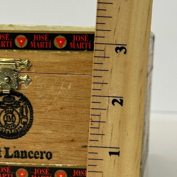 Vintage Petit Lancero JM Jose Marti Cigar Box - Picture 13 of 13